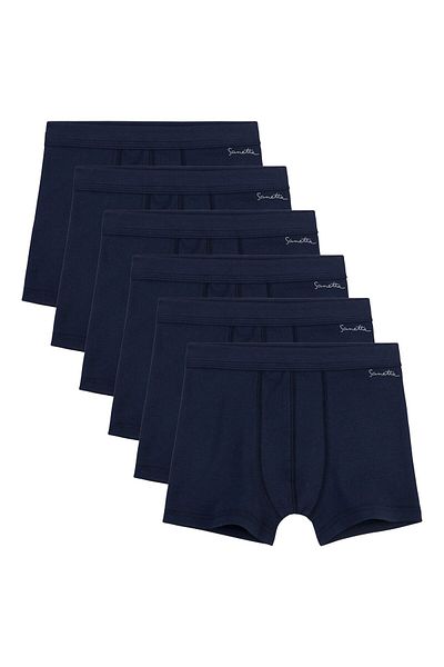 Sanetta Jungen Shorts 6er Pack - Pant, Unterhose, Organic Cotton