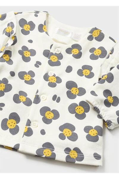 MAYORAL Newborn Girl Cat Detailed 3-piece Set