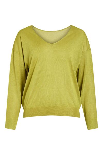 VILA Strickpullover VINOVY V-Ausschnitt