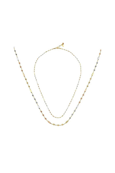 Ema Jewellery Altın Kalemli Silindir Kolye