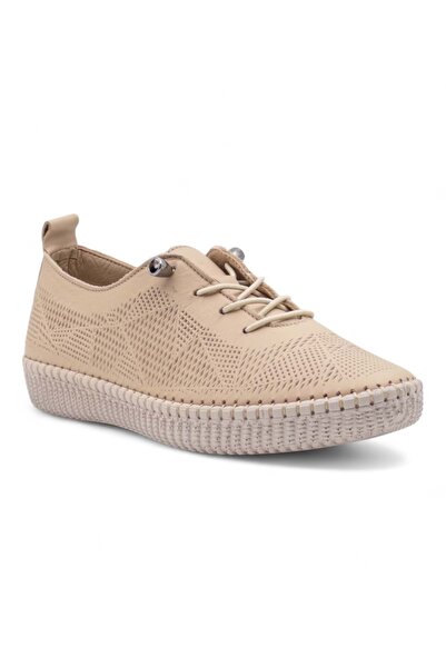 Voyager 7892 Women's Khaki Leather Daily Shoes