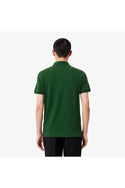 Lacoste Paris Men's Regular Fit Green Polo