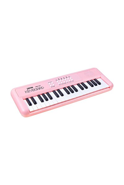 JWIN CMK-1237 37 Tuşlu Elektronik Org (Etiket. Adaptör Hediye) - Pembe