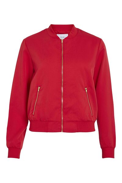 VILA Bomberjacke Reißverschluss