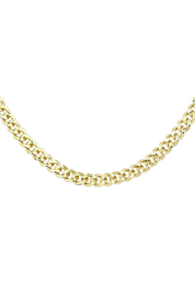 Ema Jewellery Altın 7mm Kalemli Gurmet Zincir