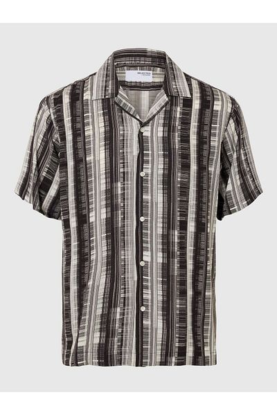 Selected Homme Kurzarmhemd Gemustertes