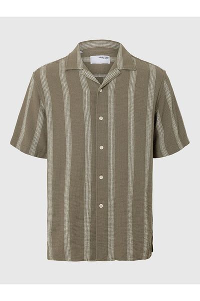 Selected Homme Kurzarmhemd Gestreifte