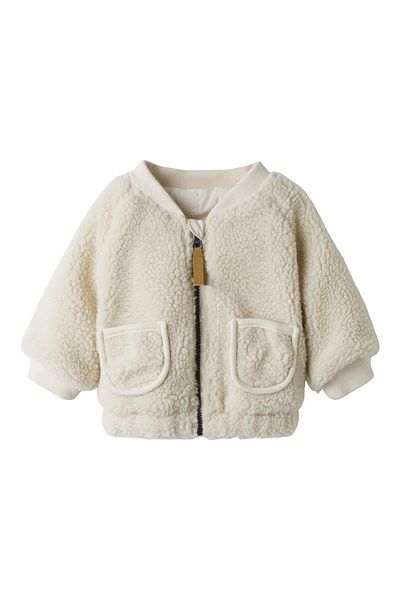 Lil' Atelier Baby Bomberjacke Teddy