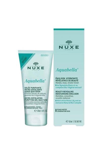 Nuxe Aquabella Hydrantante Emülsiyon 50 ml - Karma Ciltler Için +aquabella Micro 30 ml Hediye