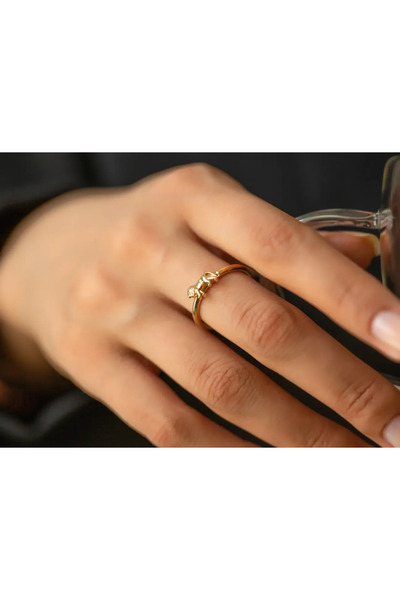 Safir Kuyumculuk Noachus Altın Aslan Yüzük