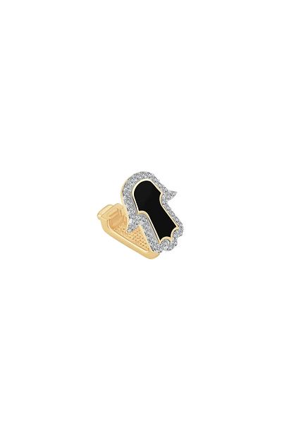 Ema Jewellery Gold Fatma Mother Hand 9mm Bracelet Charm