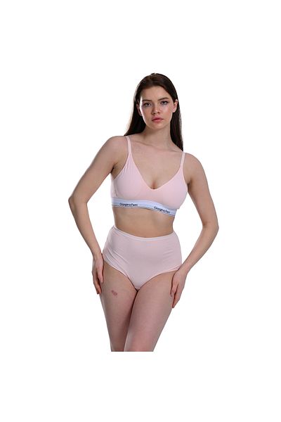 GIORGINA FERRI Sophie - Cutie de 2, cu bandă elastică, uz zilnic, sutien sport căptușit
