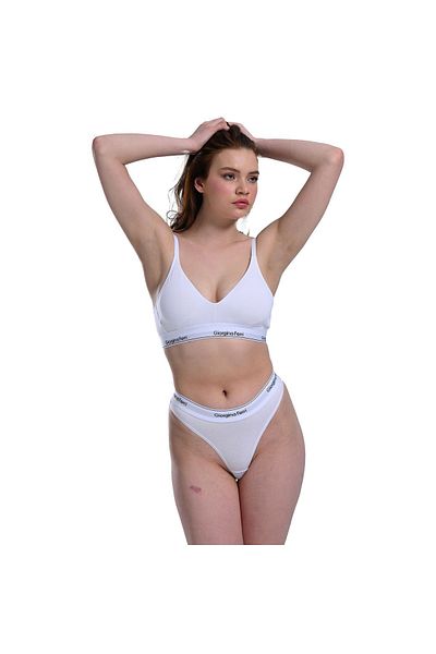 GIORGINA FERRI Sophie - Cutie de 2, cu bandă elastică, uz zilnic, sutien sport căptușit