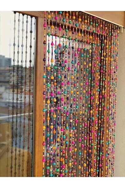 HALL BREATHE Sevimli Pembe Kapı Süsü ve Perdesi, Dekoratif Sinekliği ile Şık ve Hoş Görünüm