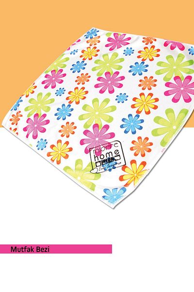 Miorre Microfiber Nanosilver Flower Patterned Kitchen Cleaning Cloth
