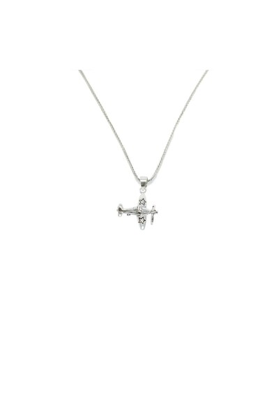 COOLMENCLUB Eski Uçak Kolye