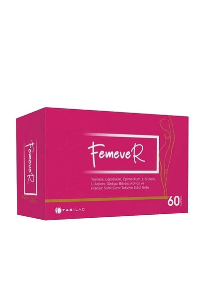 Tab İlaç Femever 60 Capsules - 8680133002632   Model Comfortable Cut