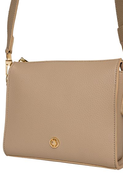 U.S. Polo Assn. Geantă de umăr de damă bej Us25204
