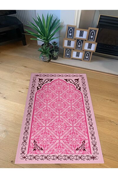 MEKTA HOME Covor de rugăciune pentru covor imprimat digital cu textura groasă...