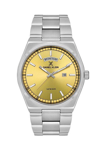Daniel Klein Dkf.2299D.04 Steel Plated Metalic Color Men's Wrist Watch