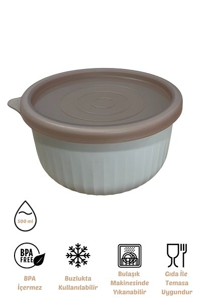 EVLE Vipahmet 0.50 Lt Beach Vacuum Storage Container