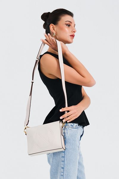 Nautica Ecru Women's Messenger Bag - Cn7149T