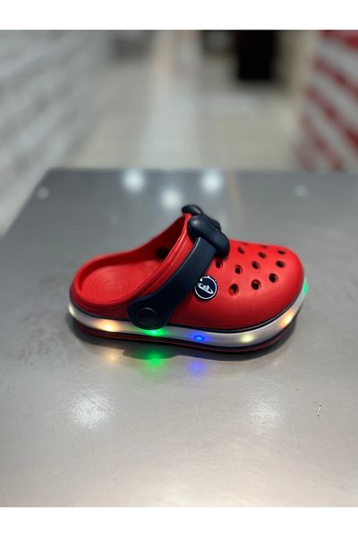 Akınal Bella Girl's Bow Lighted Slippers