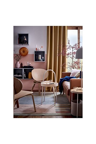 IKEA Yellow-Beige Majgull Curtain 2 Sashes, 145X300 cm