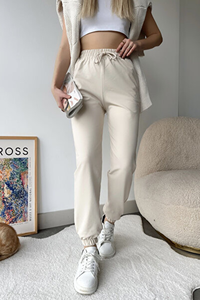 CMZ COLLECTİON Φαρδιά φόρμα με ελαστικό τελείωμα στα πόδια, 3 κλωστές