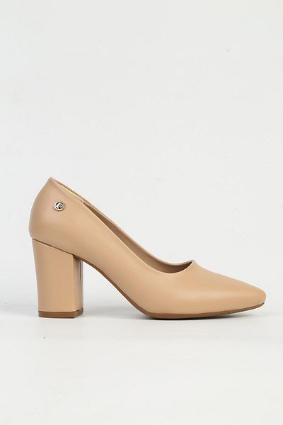 Pierre Cardin Beige Women's Heeled Shoes Pc-54733