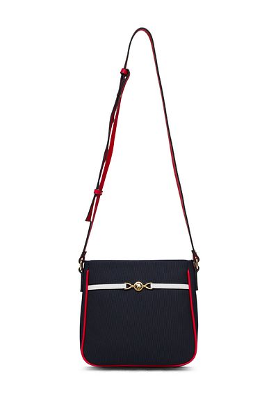 U.S. Polo Assn. Geantă de damă albastru-marin-roșu-alb Us25236