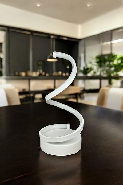 LEGACY Laramodern Design White Led Table Lamp