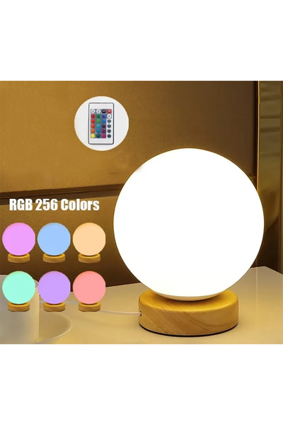 SimaAvize RGB renk değiştiren LED gece lambası led lamba masa lambası