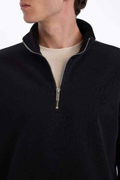 DeFacto Ανδρικό Φούτερ X7405AZ/BK81 ΜΑΥΡΟ