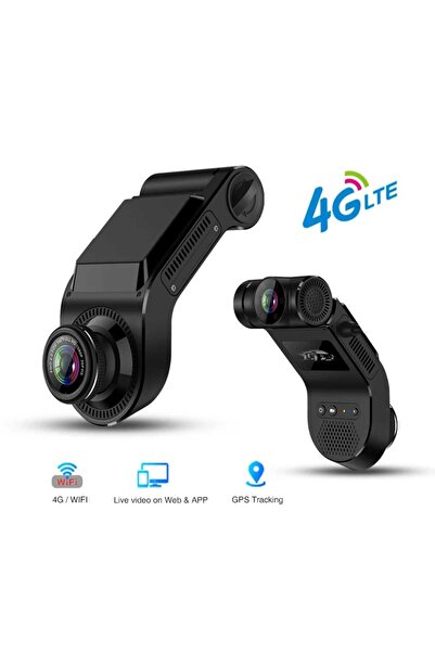 JUNGLEE 4G+WİFİ ARAÇ KAMERASI PANİK BUTONLU GPS Lİ SİM KARTLI ARAÇ İÇİ ÇİFT K...