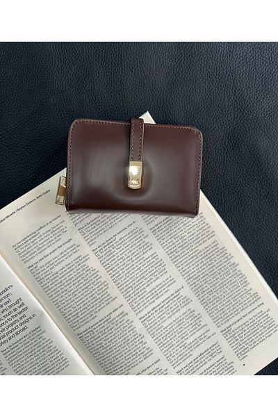 ALTUDA Women's Clip Closure Zipper Wallet