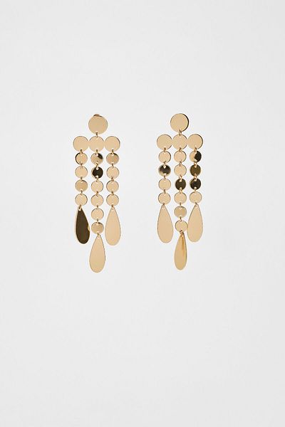 Stradivarius Cascading dangle earrings