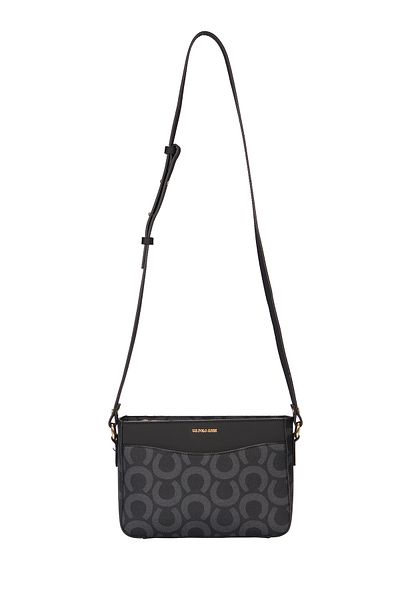 U.S. Polo Assn. Us25167 Geantă Messenger Model Neagră pentru Damă