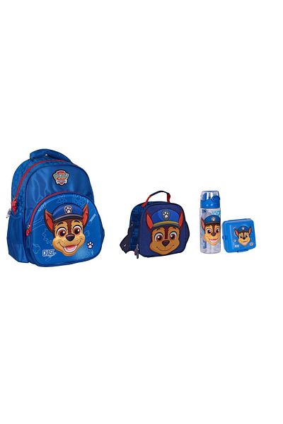 GENC DIJITAL BASKI Paw Patrol Embossed School Bag Set