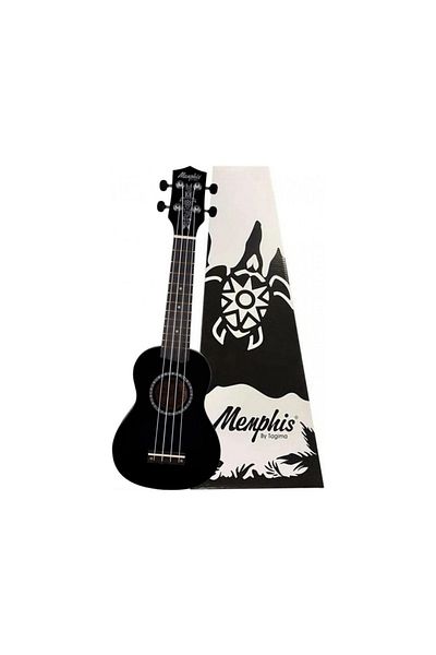 Memphis Tagima Honu Mhs-20bk Soprano Ukulele