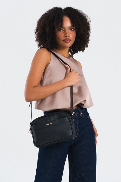 U.S. Polo Assn. Us25136 Geantă neagră pentru damă