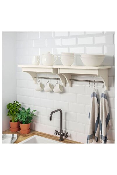 IKEA - TORNVIKEN, duvar rafı, kırık beyaz, 50x30x24 cm