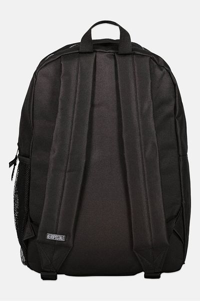 Aeropostale Women Brand Logo Backpack Bag 43 H x 29 L x 12 W cm, Black