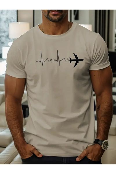 DAXİS Sportwear Company ΑΝΔΡΙΚΟ μπλουζάκι με στάμπα με λαιμόκοψη