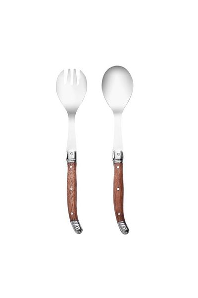 Karaca Rustic 2 Piece Salad Serving Set 25.5 cm