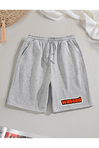 De Carte Ανδρικό σορτς Bermuda με στάμπα, casual, εποχιακό