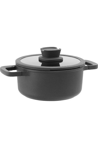 Berghoff LEO STONE Non-Stick Lid Aluminum Casting Hot Pot 20 cm