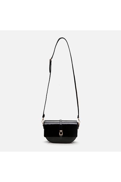 Hotiç Geantă neagră Mini (Crossbody) pentru femei