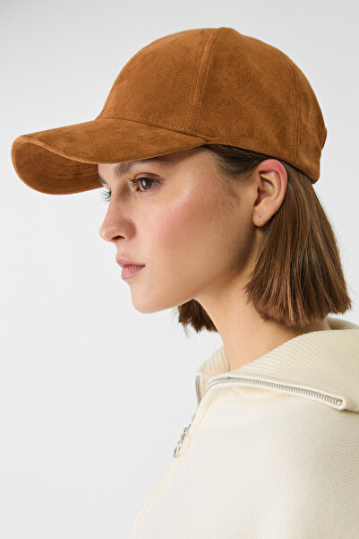 Stradivarius Suni süet şapka