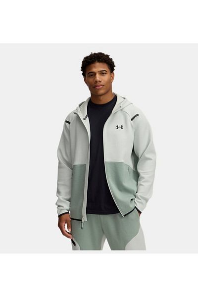 Under Armour Hanorac UA Unstoppable Fleece pentru bărbați, cu fermoar complet HD EU Model: 1389352 -377